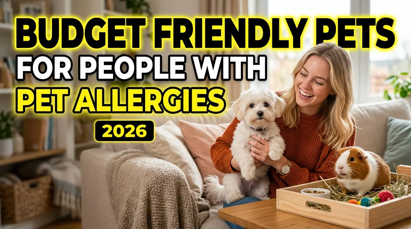 Budget Friendly Pets for People with Pet Allergies 2026