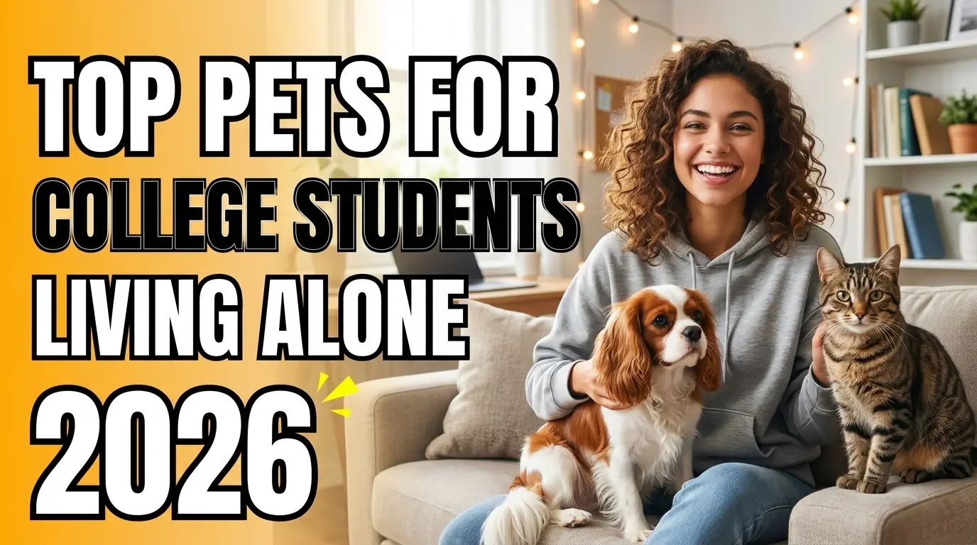 Top Pets for College Students Living Alone 2026